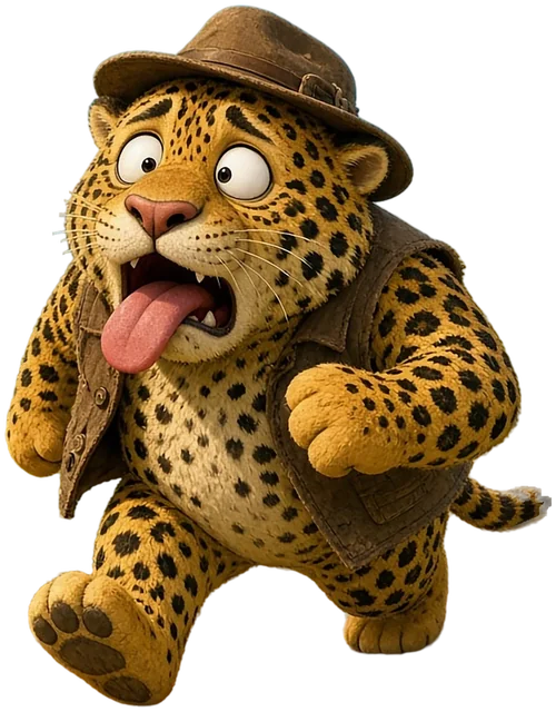 Tío Tigre peeking over the sign-up box